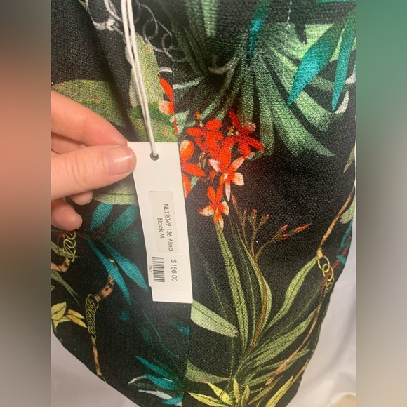 DREW Sleeveless Strappy Tropical Print Blouse NWT​ - Picture 2 of 7